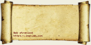 Tanja Perunović vizit kartica